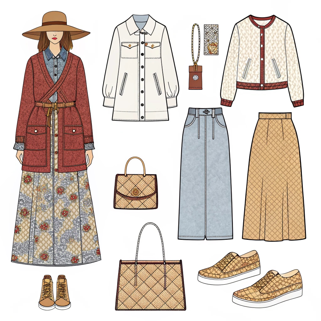 Fashion innovation and creative accessories design concepts